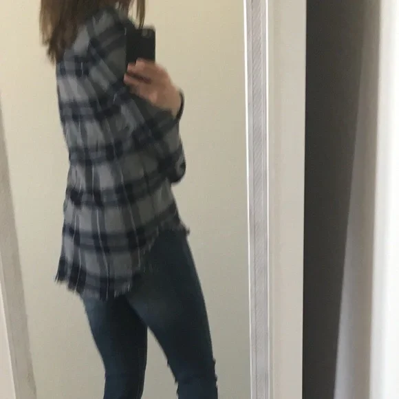 🎈CLEARANCE SALE🎈 Catherine Malandrino Flannel Tunic - Picture 5 of 5